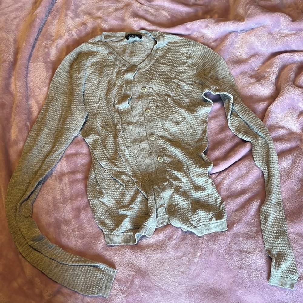 The Limited Gray sweater